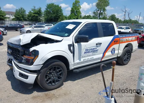 2024 Ford F-150 Stx from USA, damaged, VIN 1FTEW2LP3RKD71549
